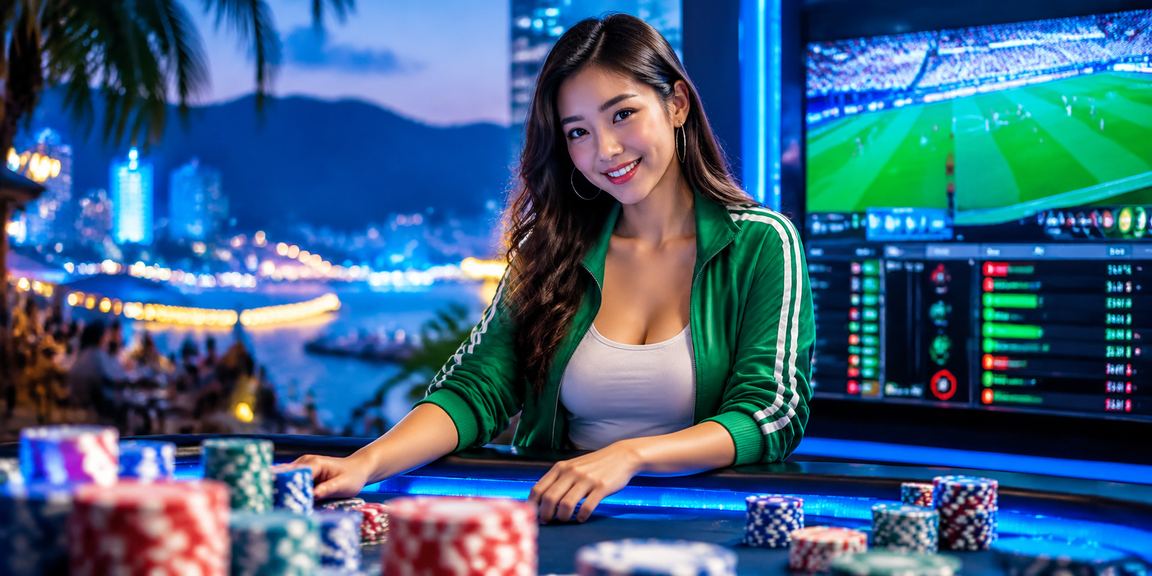 Chợ đêm Nha Trang với không khí sôi động, người dùng theo dõi kết quả thể thao
